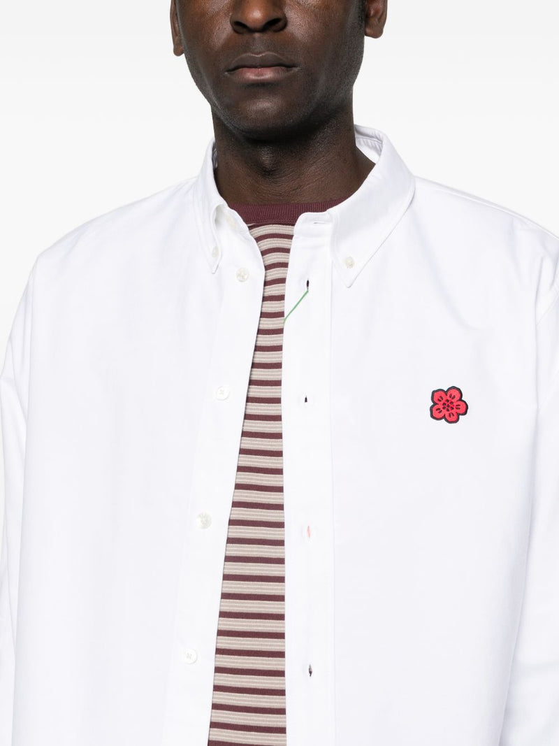 Kenzo Boke Flower cotton shirt | Urbalenti™ NYC