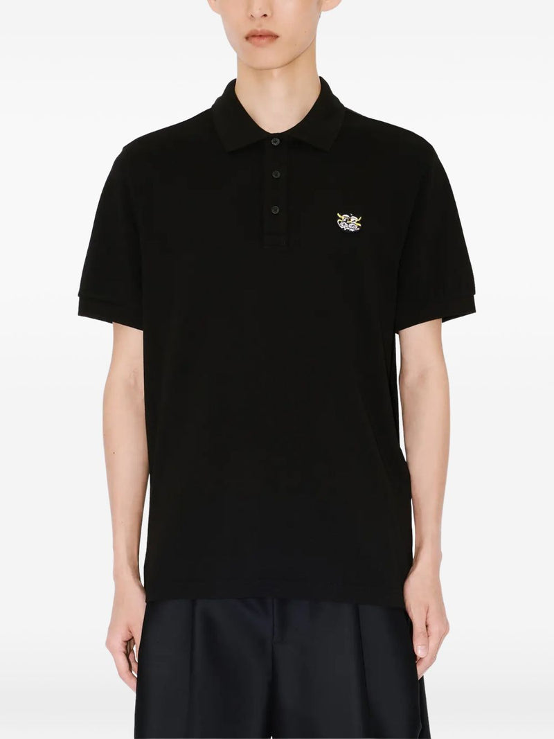 Kenzo Kenzo Wild Tiger cotton polo shirt
