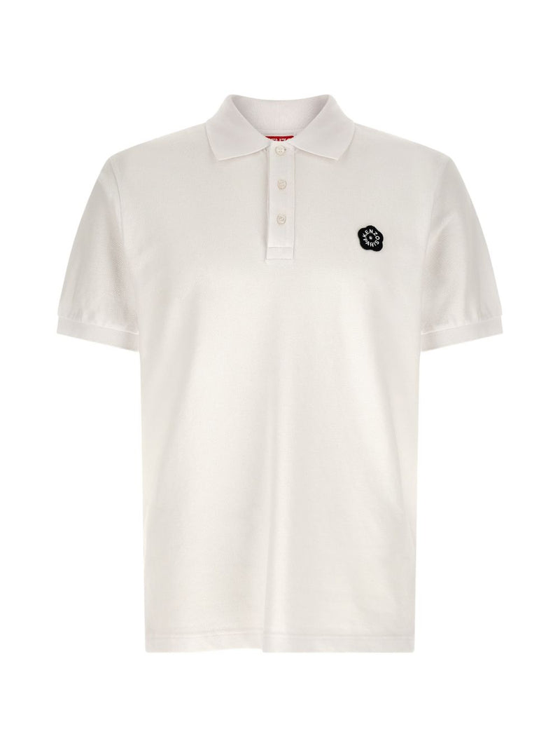 Kenzo Boke Flower cotton polo shirt | Urbalenti™ NYC