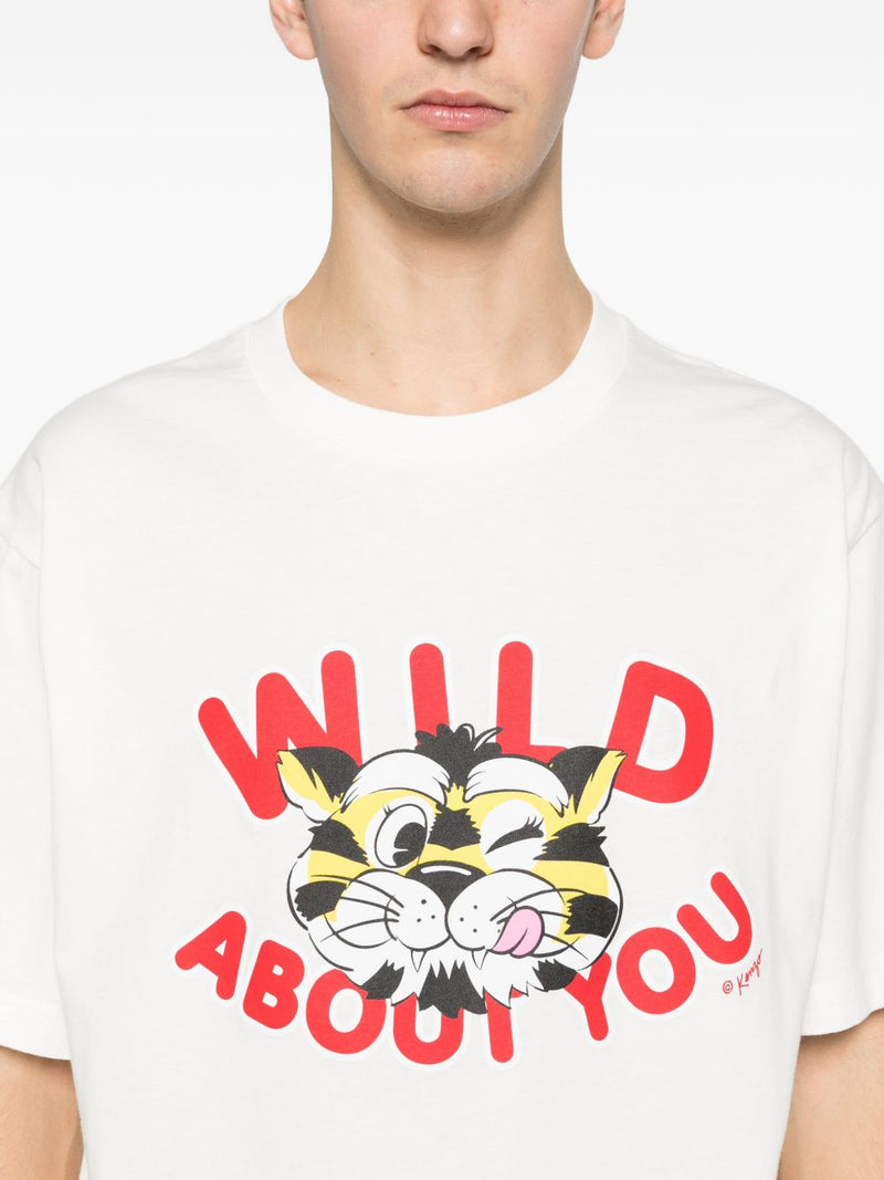 Kenzo Wild Tiger cotton t-shirt | Urbalenti™ NYC