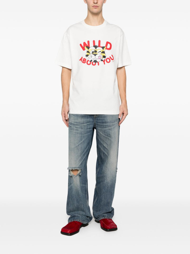 Kenzo Wild Tiger cotton t-shirt | Urbalenti™ NYC