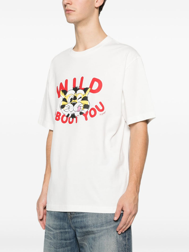 Kenzo Wild Tiger cotton t-shirt | Urbalenti™ NYC
