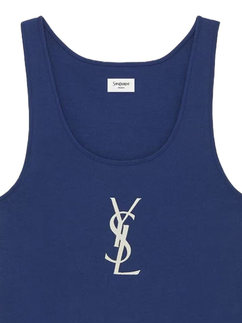 Saint Laurent Top Blue | Urbalenti™ NYC