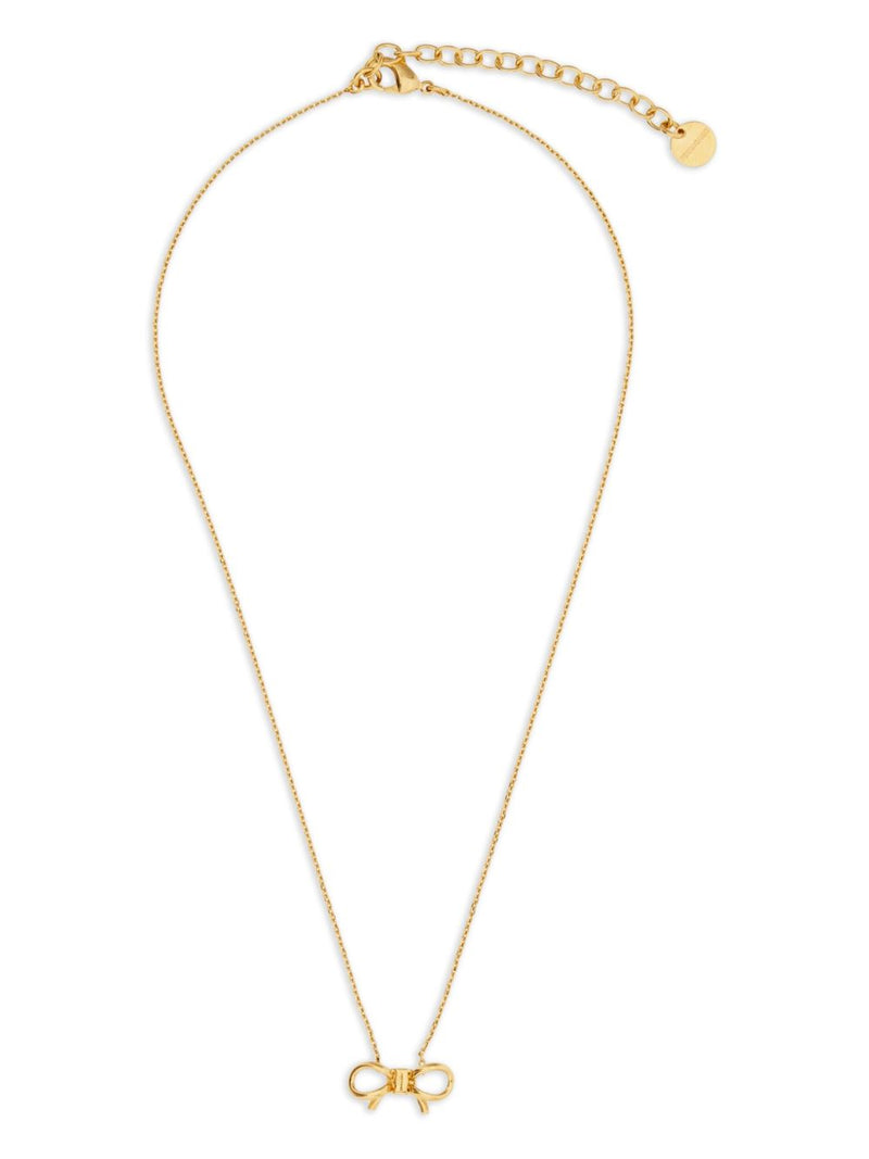 Ferragamo Necklace With Bow Pendant | Urbalenti™ NYC