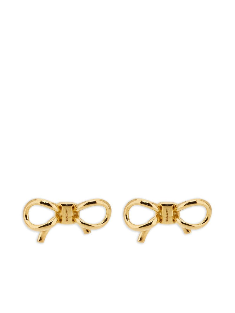 Ferragamo Bow Earrings | Urbalenti™ NYC