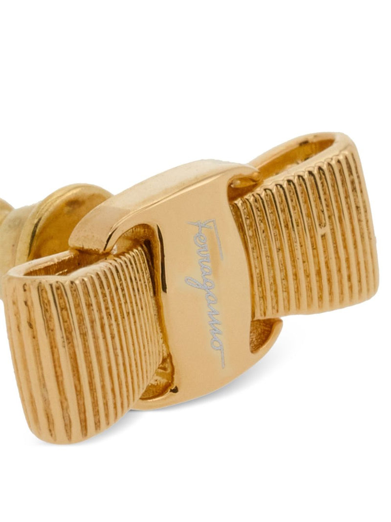 Ferragamo Vara Bow Earrings | Urbalenti™ NYC