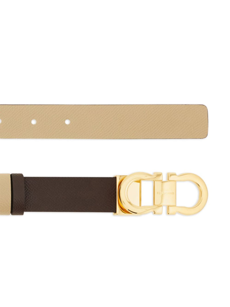Ferragamo Ferragamo Reversible And Adjustable Gancini Belt