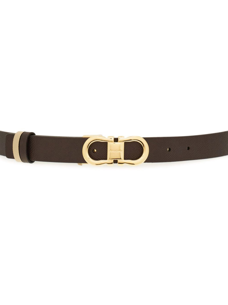 Ferragamo Ferragamo Reversible And Adjustable Gancini Belt
