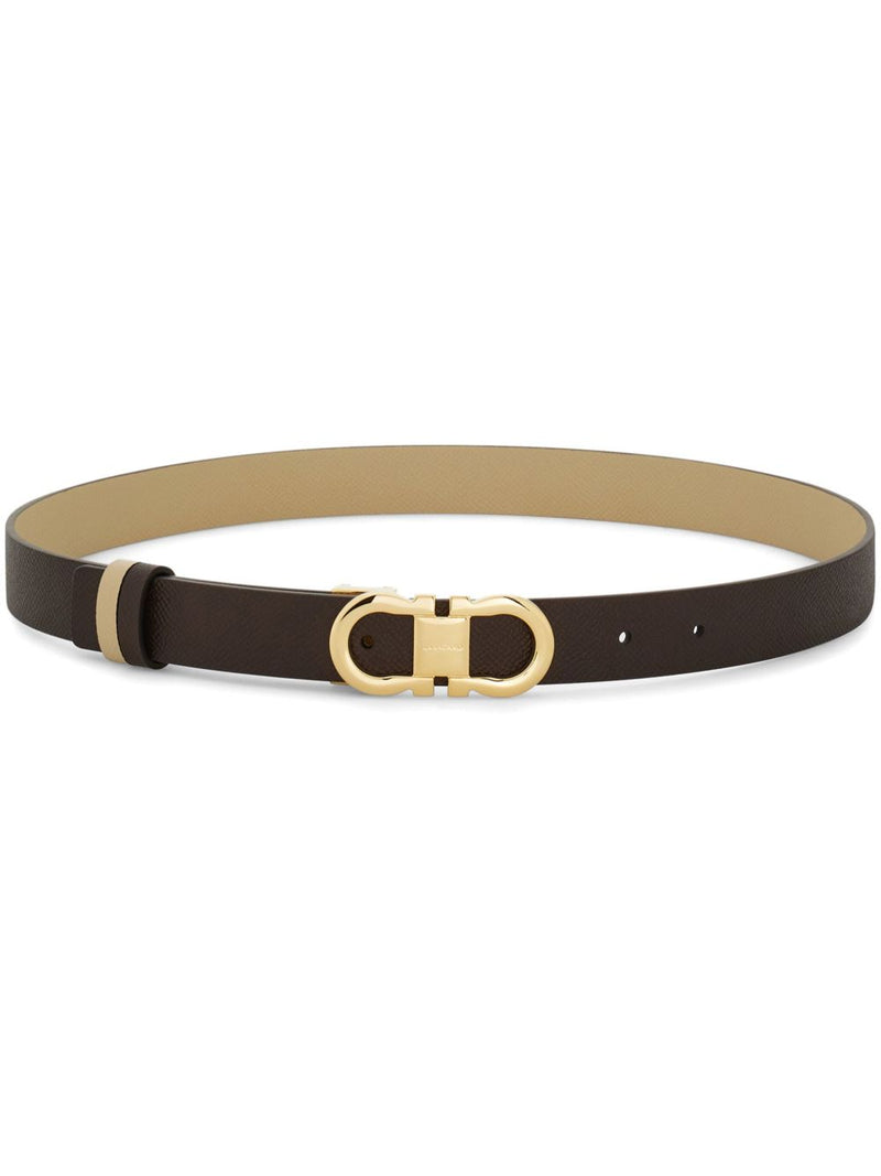 Ferragamo Ferragamo Reversible And Adjustable Gancini Belt