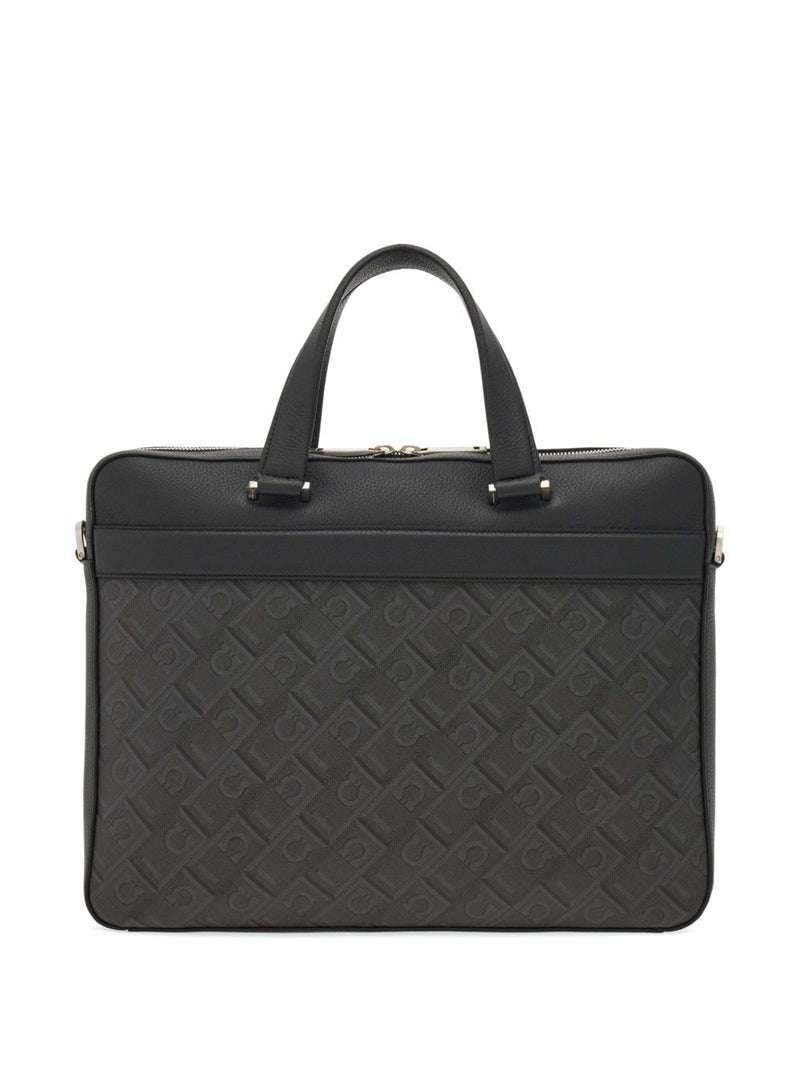 Ferragamo Monogram Briefcase | Urbalenti™ NYC