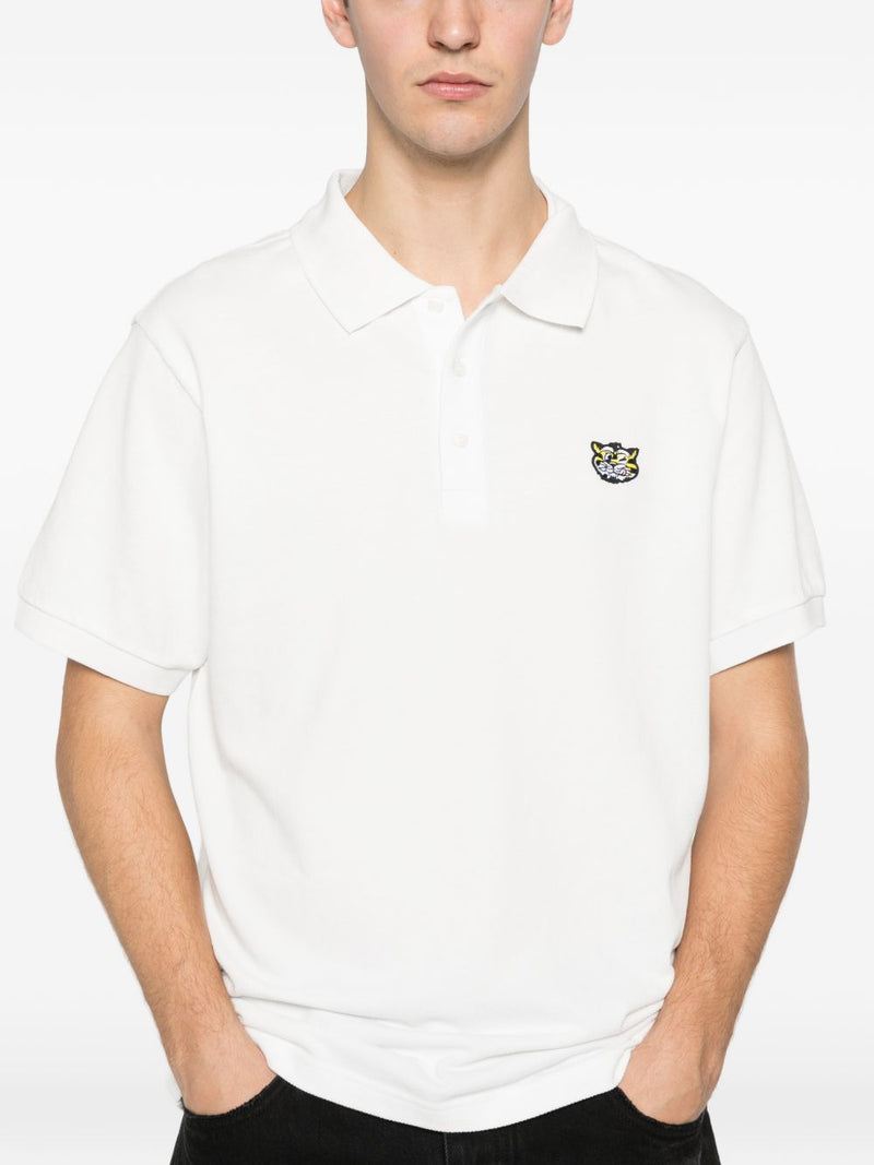 Kenzo Wild Tiger cotton polo shirt | Urbalenti™ NYC