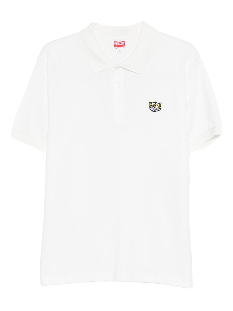 Kenzo Wild Tiger cotton polo shirt | Urbalenti™ NYC