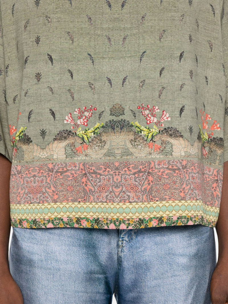 Pierre Louis Mascia Pierre Louis Mascia Printed silk blouse
