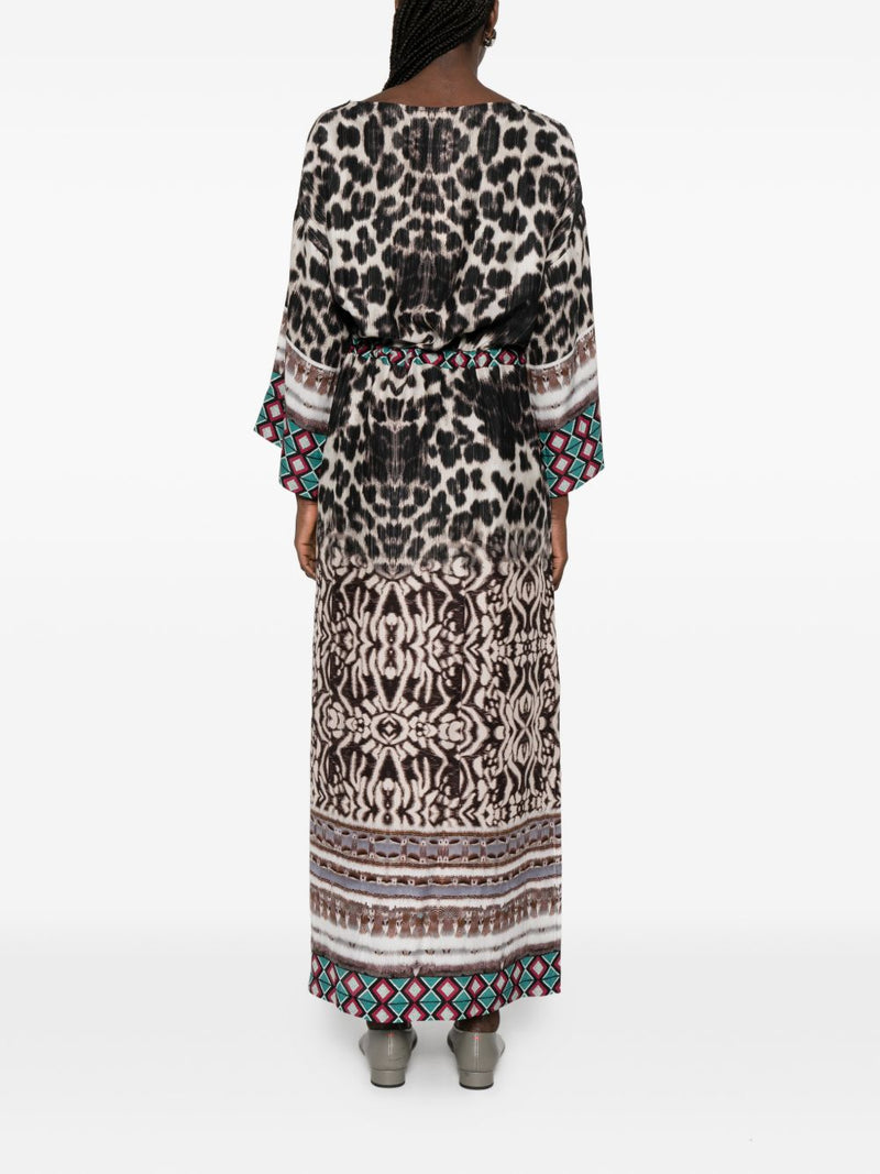Pierre Louis Mascia Pierre Louis Mascia Printed silk dress