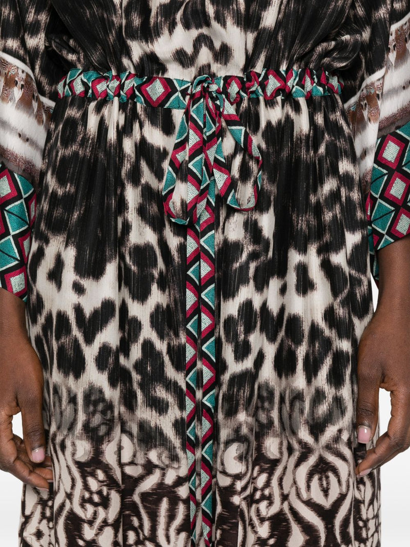 Pierre Louis Mascia Pierre Louis Mascia Printed silk dress