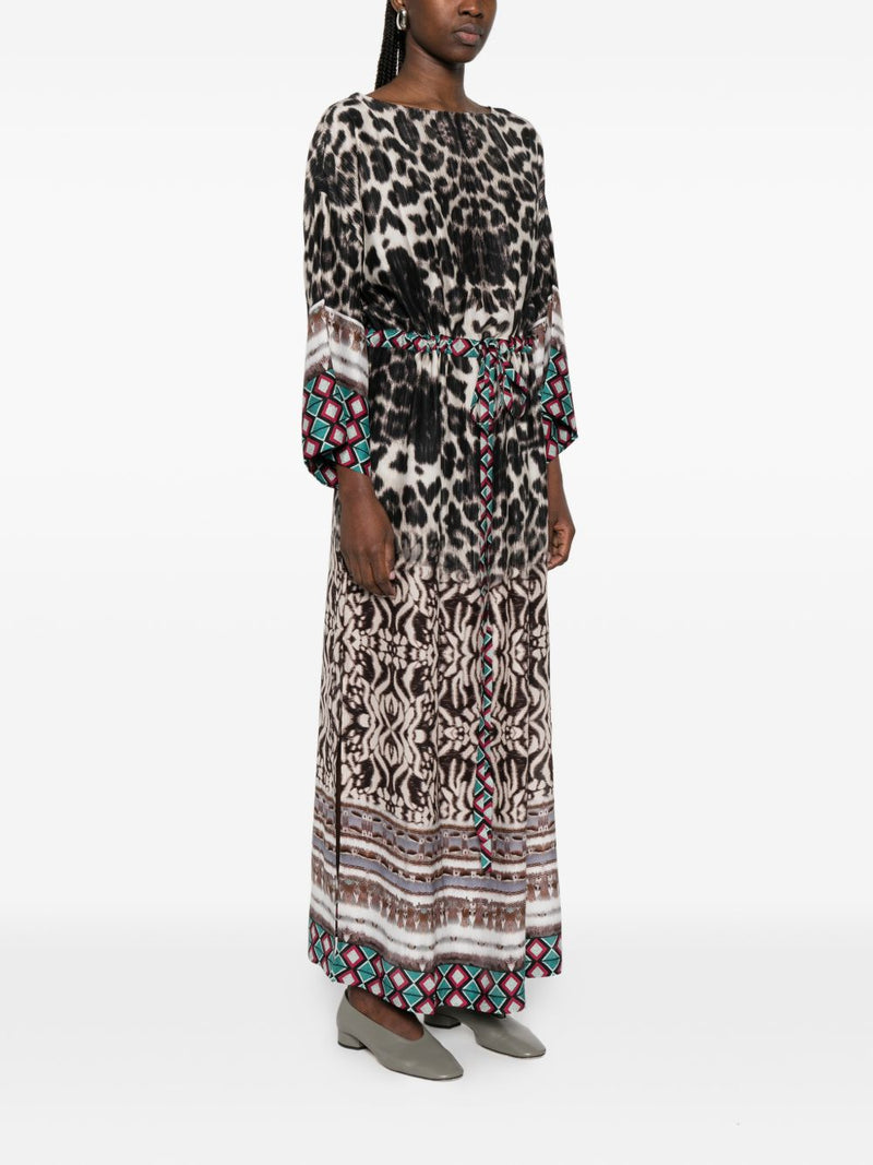 Pierre Louis Mascia Pierre Louis Mascia Printed silk dress