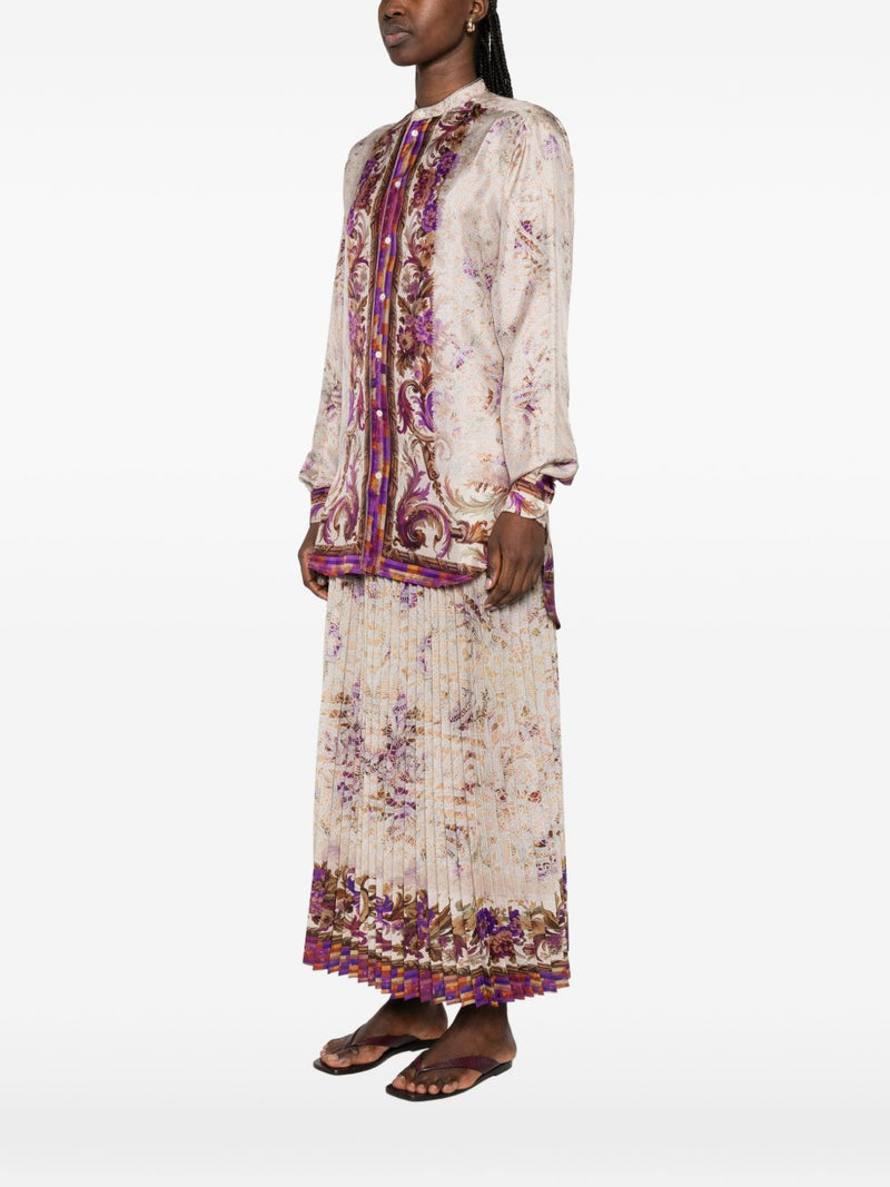 Pierre Louis Mascia Pierre Louis Mascia Printed silk shirt