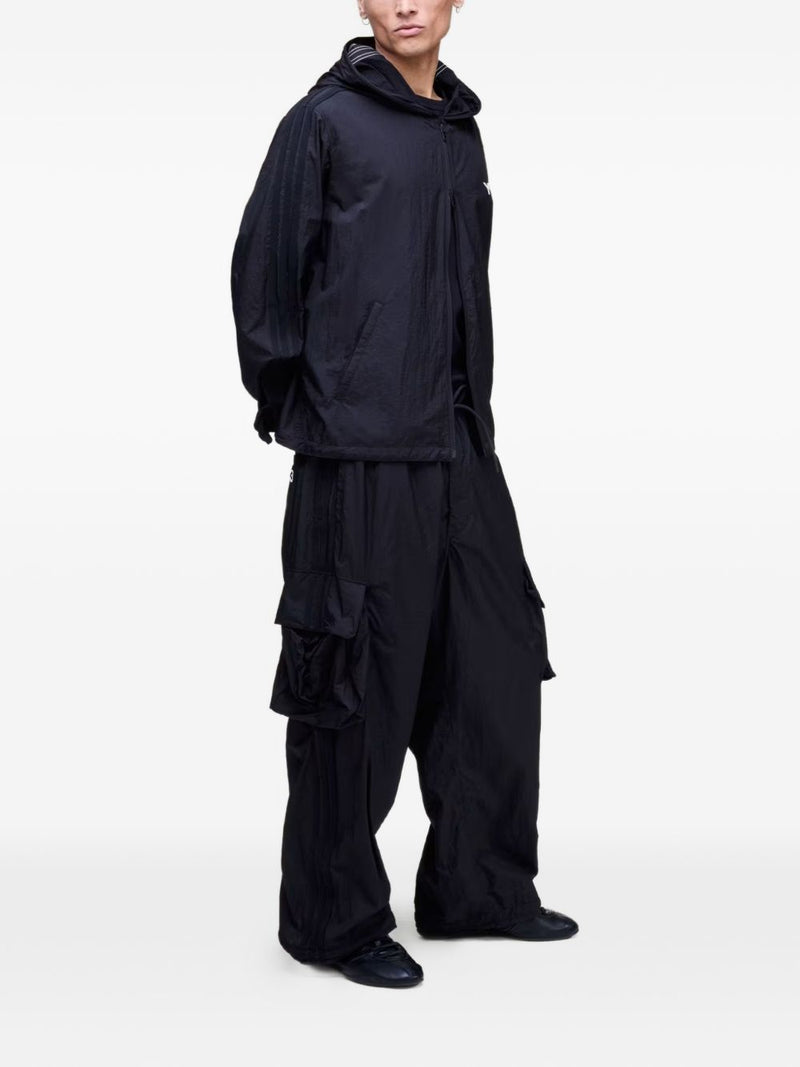 Y-3 Logo zipped hoodie | Urbalenti™ NYC