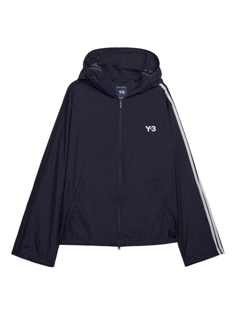Y-3 Logo zipped hoodie | Urbalenti™ NYC