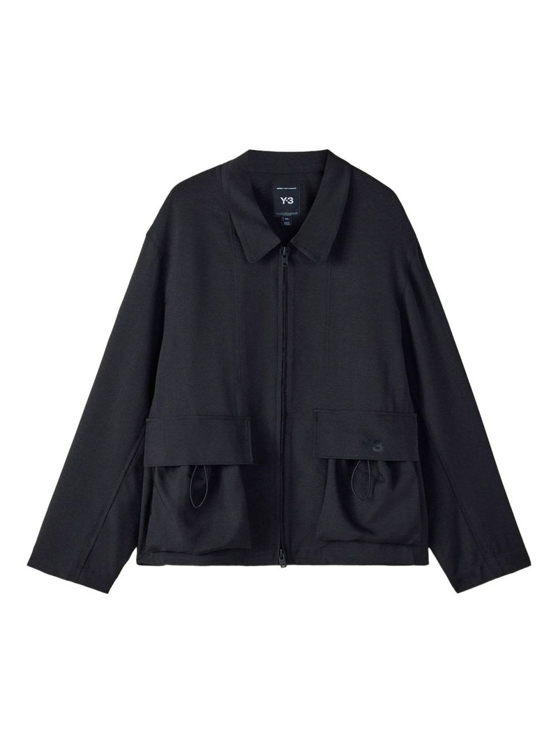 Y-3 Coats Black - Black Nylon | Urbalenti™ NYC