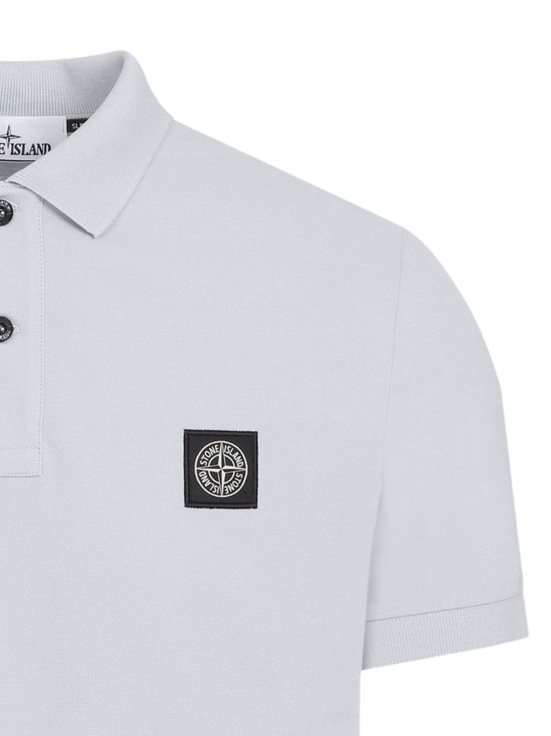 Stone Island Stone Island Logo cotton polo shirt