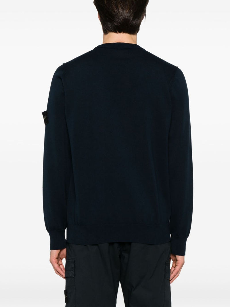Stone Island Cotton crewneck sweater | Urbalenti™ NYC
