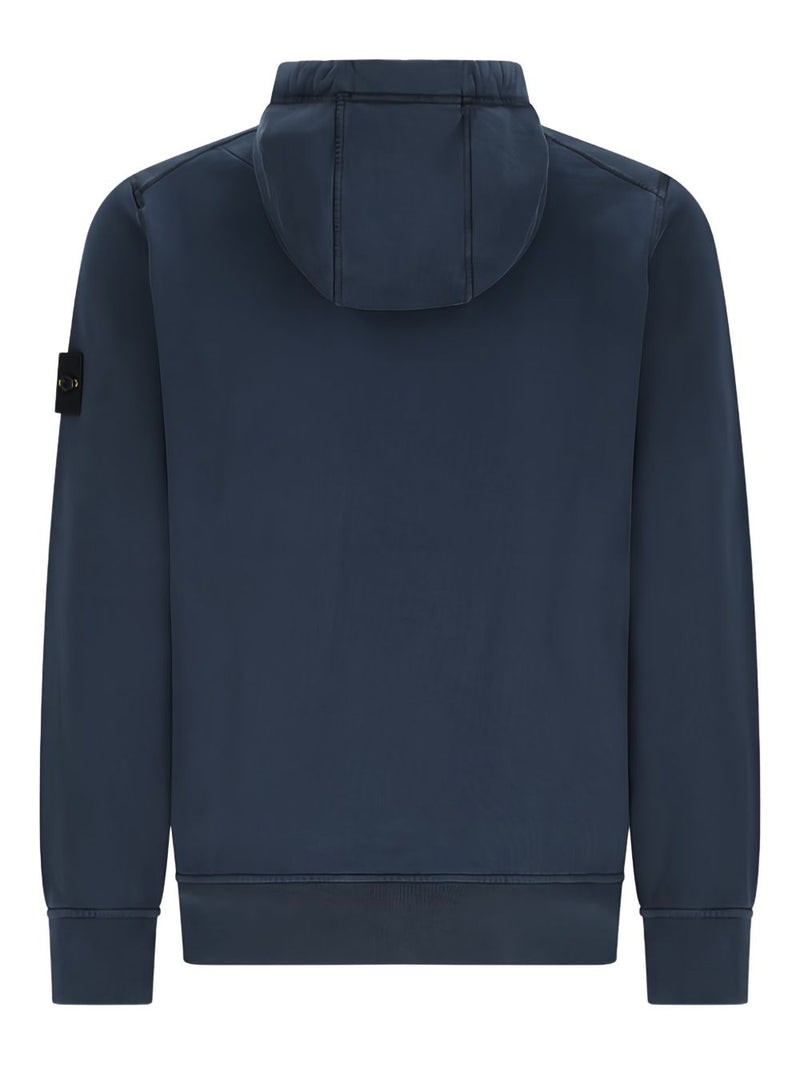 Stone Island Stone Island Logo cotton hoodie