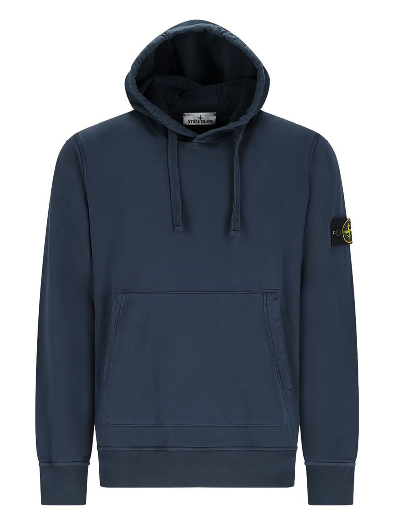 Stone Island Stone Island Logo cotton hoodie
