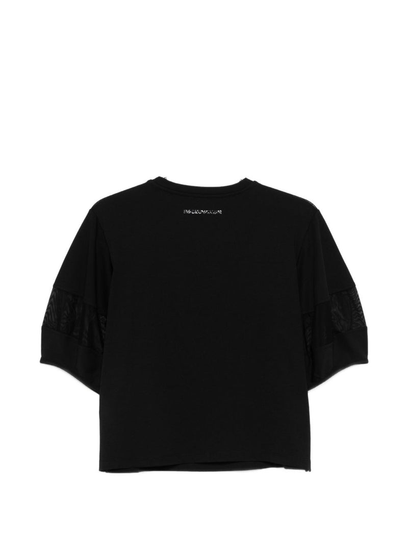 Emporio Armani Cotton crewneck sweater | Urbalenti™ NYC