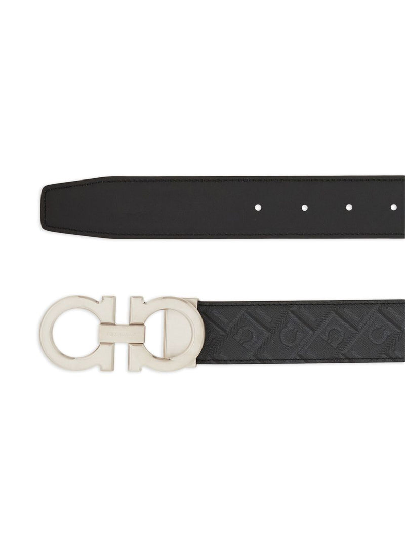 Ferragamo Reversible And Adjustable Gancini Belt | Urbalenti™ NYC