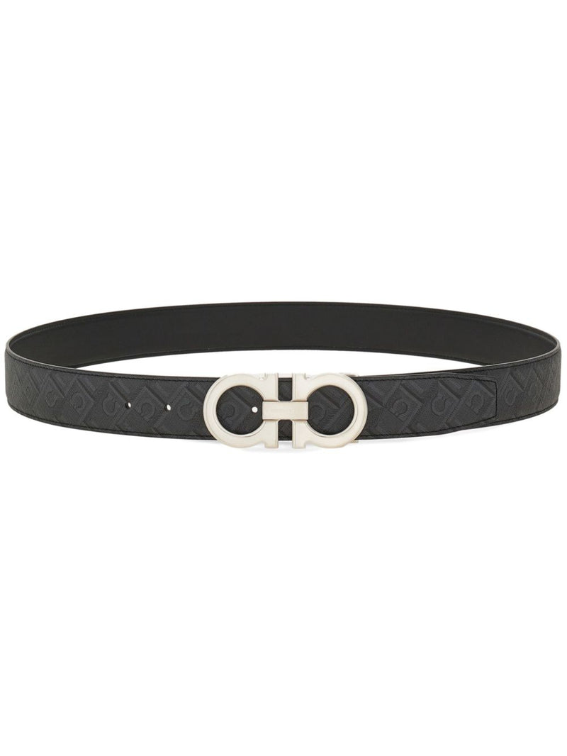 Ferragamo Reversible And Adjustable Gancini Belt | Urbalenti™ NYC