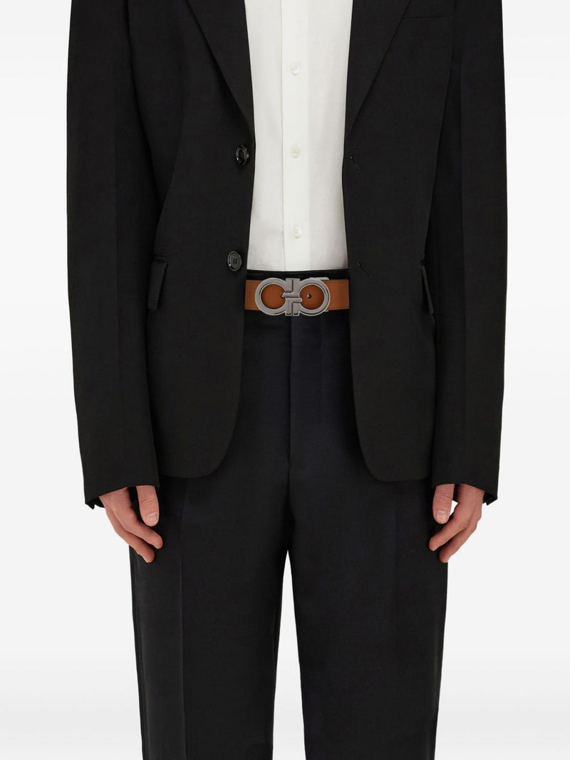 Ferragamo Reversible And Adjustable Gancini Belt Variant 2 | Urbalenti™ NYC