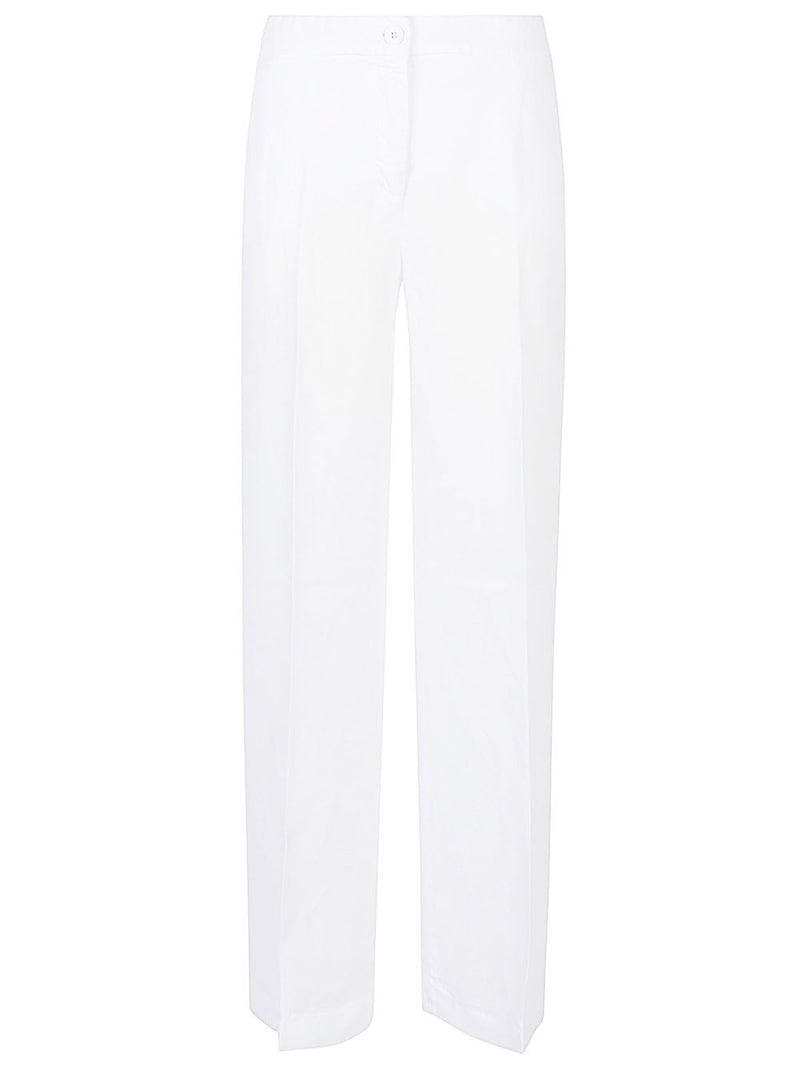 Via Masini 80 Via Masini 80 Linen wide-leg trousers