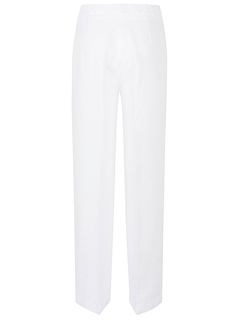 Via Masini 80 Via Masini 80 Linen wide-leg trousers