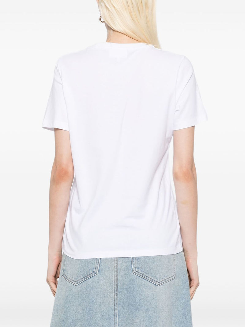 Maison Kitsuné Maison Kitsuné Maison KitsunÃ© Baby Fox cotton t-shirt