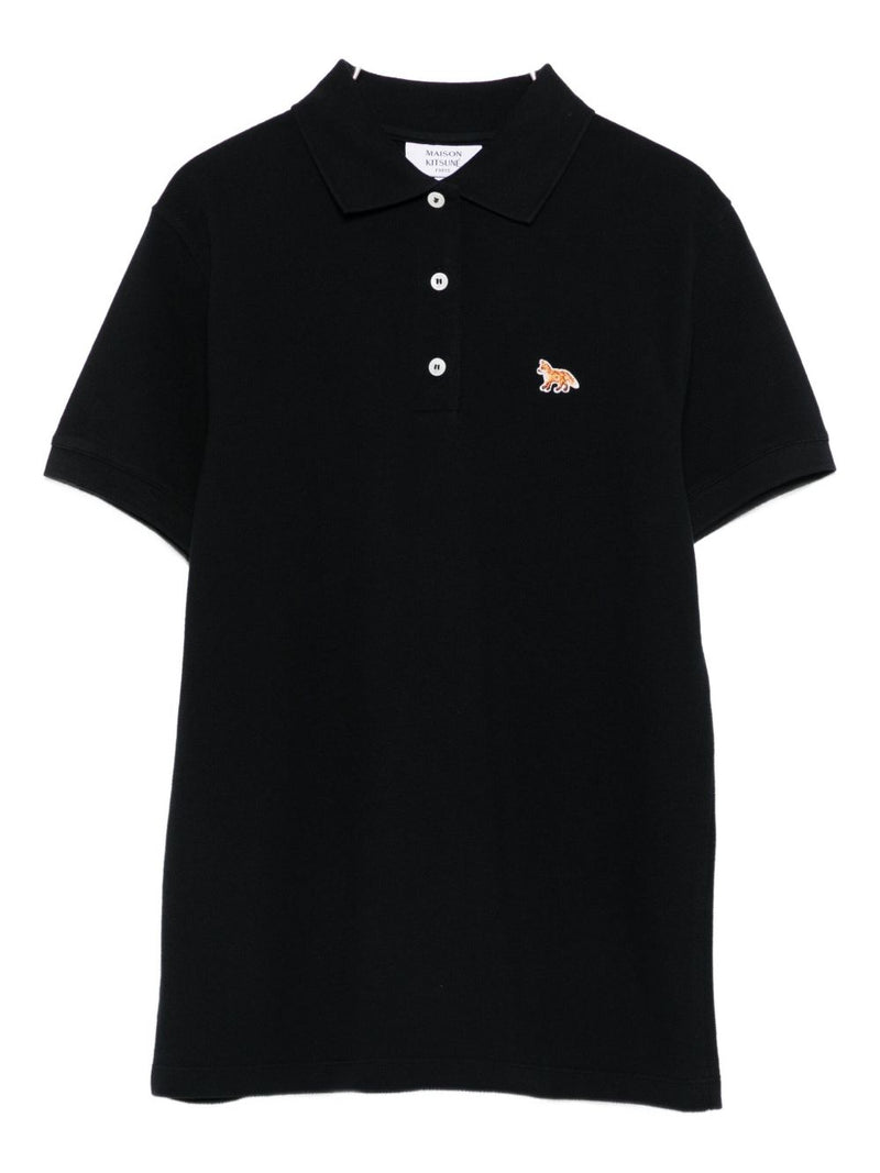 Maison Kitsuné Maison Kitsuné Maison KitsunÃ© Baby Fox cotton polo shirt