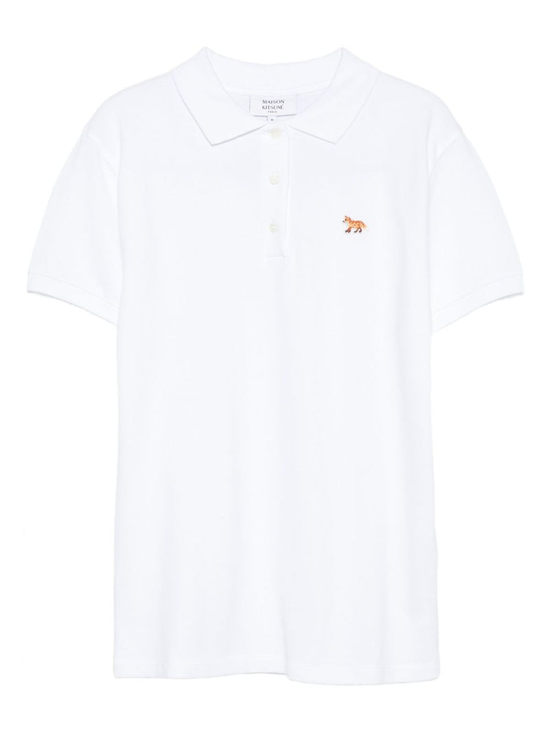 Maison Kitsuné Maison Kitsuné Baby Fox-motif Polo Top