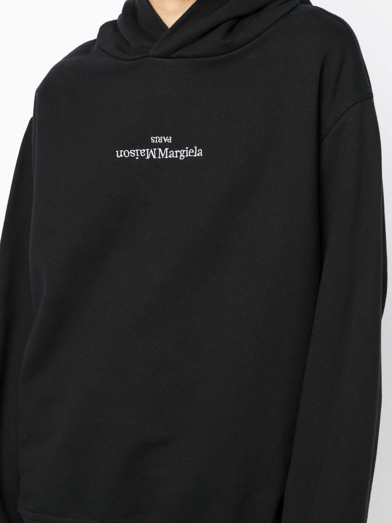 Maison Margiela Logo cotton hoodie Variant 2 | Urbalenti... | Urbalenti™ NYC