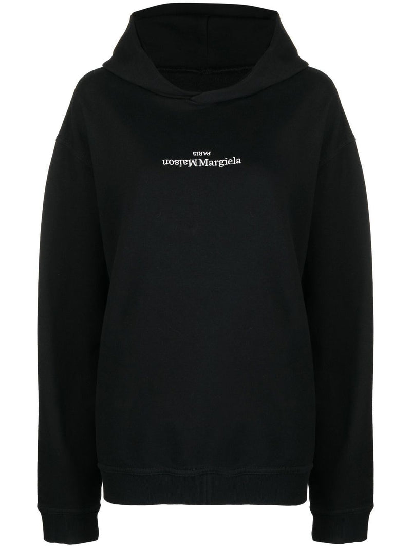 Maison Margiela Logo cotton hoodie Variant 2 | Urbalenti... | Urbalenti™ NYC