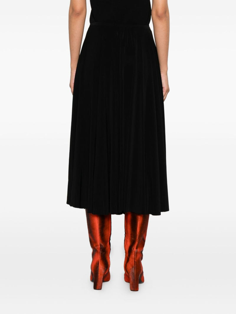 Norma Kamali Norma Kamali Flared midi skirt