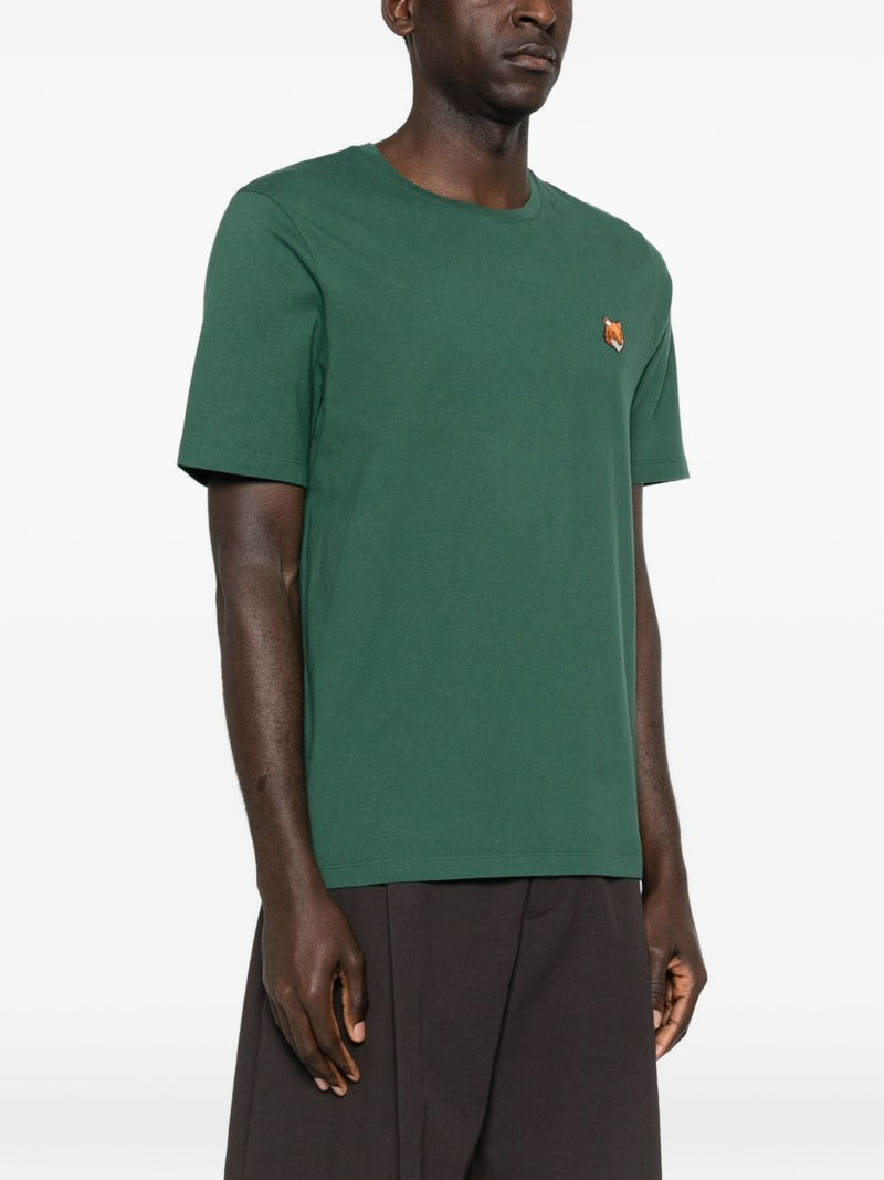 Maison Kitsuné Maison Kitsuné Fox motif round neck short sleeves