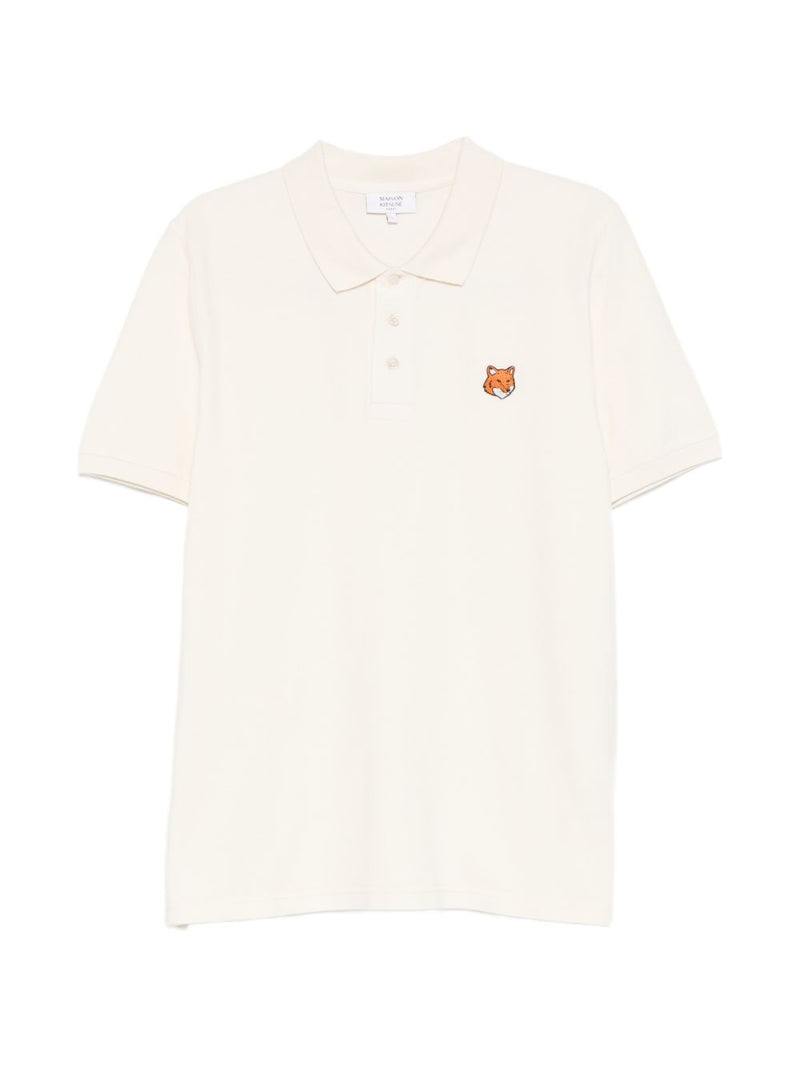 Maison Kitsuné Maison Kitsuné Fox Head cotton polo shirt