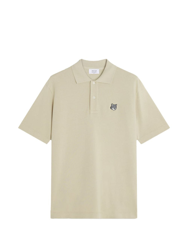 Maison Kitsuné Maison Kitsuné Fox Head cotton polo shirt