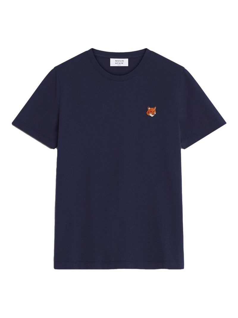 Maison Kitsuné Maison Kitsuné Maison KitsunÃ© Fox Head cotton t-shirt