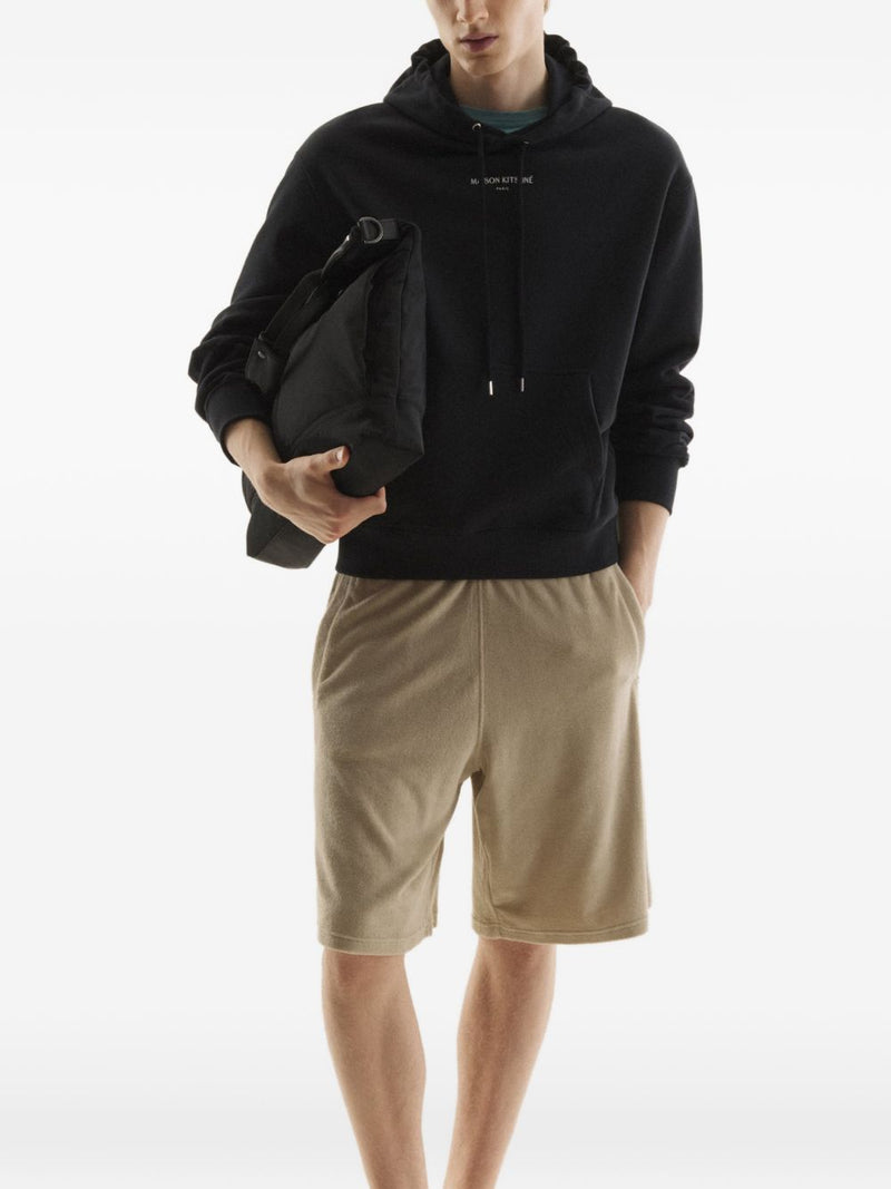 Maison Kitsuné Maison Kitsuné Logo cotton hoodie