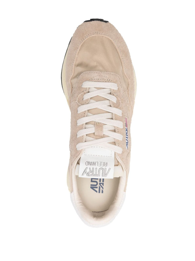 Autry REELWIND LOW NYLON AND SUEDE SNEAKERS | Urbalenti™ NYC