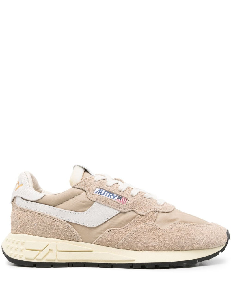 Autry REELWIND LOW NYLON AND SUEDE SNEAKERS | Urbalenti™ NYC