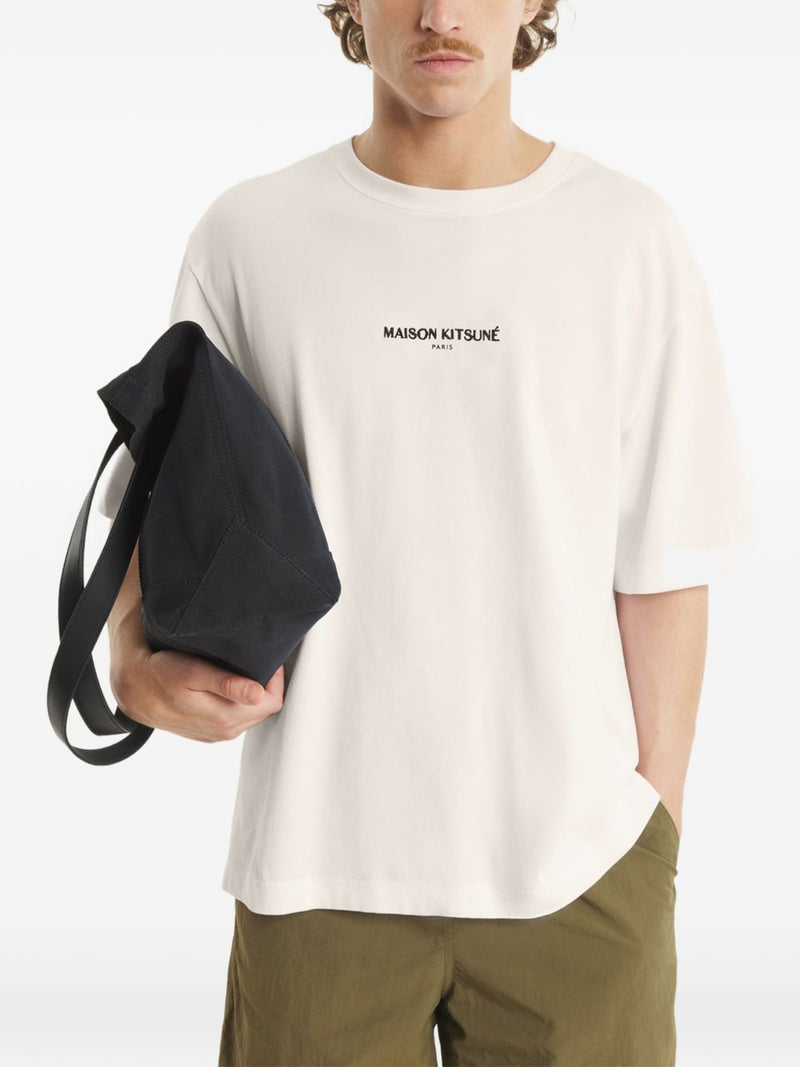 Maison Kitsuné Maison Kitsuné Logo cotton t-shirt