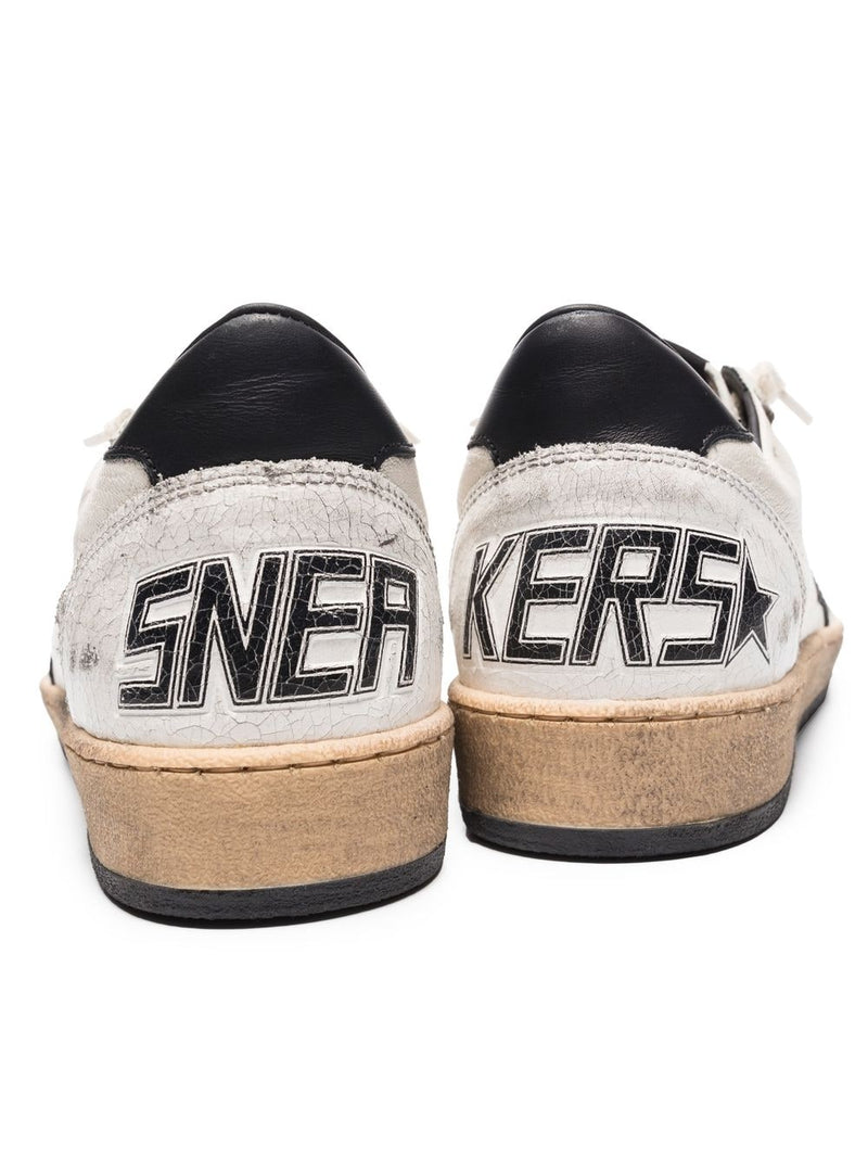 Golden Goose Ball Star sneakers - White Print | Urbalenti™ NYC