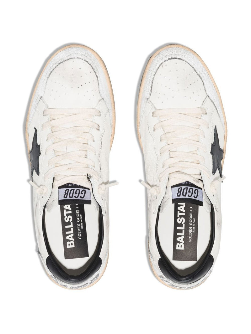 Golden Goose Ball Star sneakers - White Print | Urbalenti™ NYC
